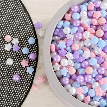Imagem de GOGOSO Bolas para crianças pequenas, sem ftalatos, livre de BPA, não tóxicas, à prova de esmagamento, bolas de plástico macio para bebês, crianças, barraca, piscina, playhouse, cercadinho de festa
