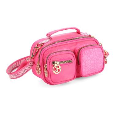 Imagem de Bolsa Transversal Mini Oficial BARBIE PINK Luxcel BB67183