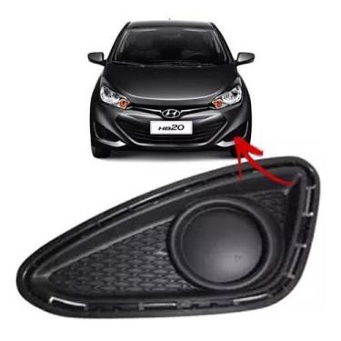 Imagem de Moldura Grade Farol Milha Hb20 Hb20S 2012 A 2015 S - 1089