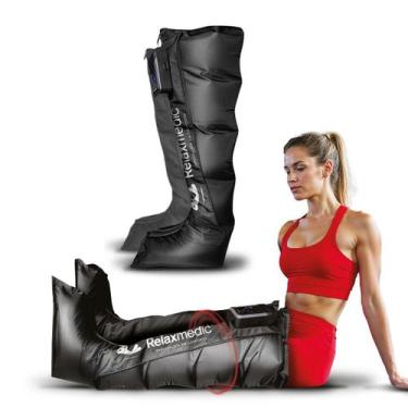 Imagem de Bota de compressão pneumática f10 pro - RELAXMEDIC, GG, PRETO