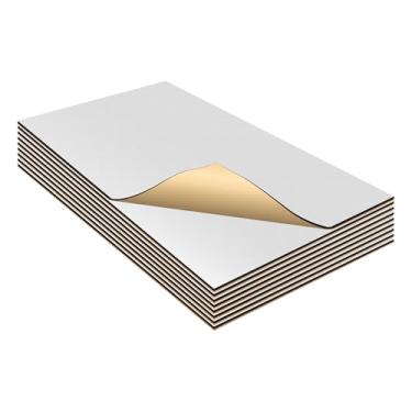 Imagem de X AUTOHAUX 9 peças 394 mil 10 mm 1,62 m² Tapete de amortecimento de som de carro Material de escudo térmico de alumínio universal para para-choque e capa de motor de barco 50 x 30 cm