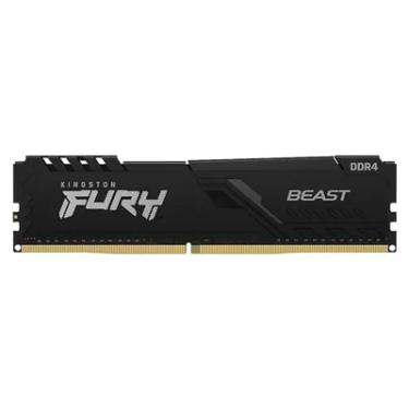Imagem de Memória Ram Kingston Fury Beast, 16gb, 3200mhz, Ddr4, Cl16, Preto - Kf432c16bb1/16