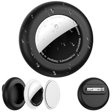 Imagem de Citymore Suporte para AirTag para crianças, para Apple Air Tag, suporte de Airtags com pinos de segurança, rastreador GPS para crianças, capa oculta AirTag, antiperda, para crianças, idosos, bagagem