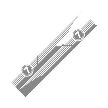 Imagem de Adesivos Para Porta Lateral De Carro Mini Cooper Clubman Countryman 2 