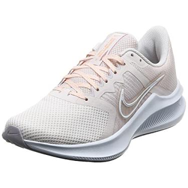 Imagem de Nike Tênis de corrida feminino Downshifter 11, Rosa claro/branco, 41