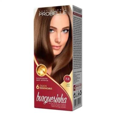 Imagem de Tonalizante Burguesinha Cor:7.0 Probelle 50ml