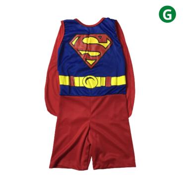 Imagem de Kit Fantasia Super Herói Infantil G