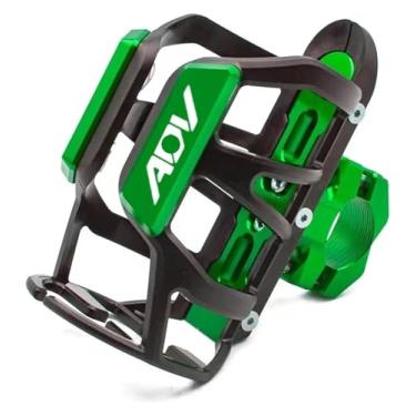 Imagem de Suporte de copo para bebidas, acessórios compatíveis com ADV 150 160 350 750 ADV150 ADV160 ADV350 ADV750 2023 (verde)