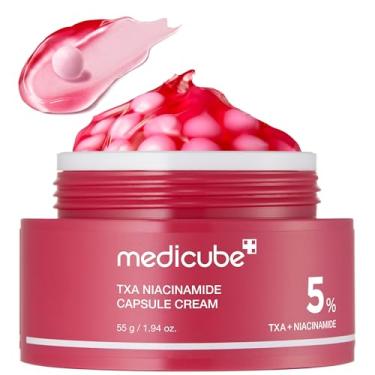 Imagem de medicube TXA+Creme de cápsula de niacinamida como o próximo passo para cuidados pós-manchas | Hidratante Ultimate Dual Radiance | Tom de pele irregular, textura, hidratação|ácido tranexâmico