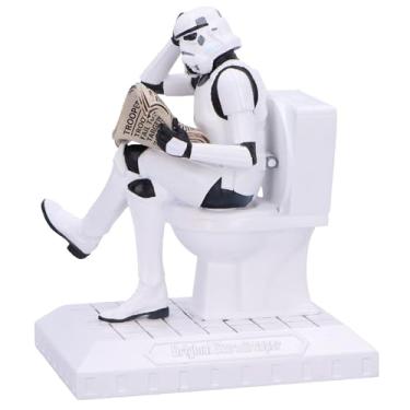 Imagem de Nemesis Now Estatueta Stormtrooper Pooper Trooper, colecionável Stormtrooper, decoração geek, mercadoria original oficialmente licenciada