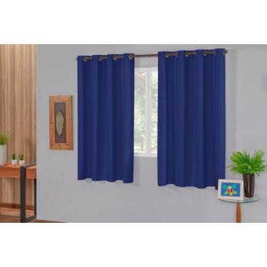 Imagem de Cortina Blackout 2,20m x 1,30m Quarto Sala Blackout PVC corta 100 % a 