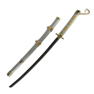 Imagem de Espada Katana Touken Ranbu Kuninaga Tsurumaru Branca