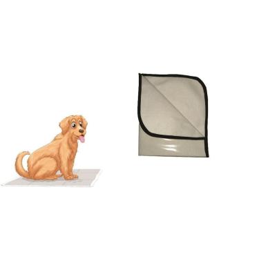 Imagem de Tapete Lavável Pet, Tamanho P, 50 X 60 Cm, 05 Unidades