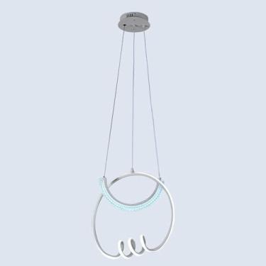 Imagem de Luminária pendente de vidro, lustre de sala de jantar, ferragens geométricas modernas, luminárias próximas ao teto, luzes suspensas, decoração moderna