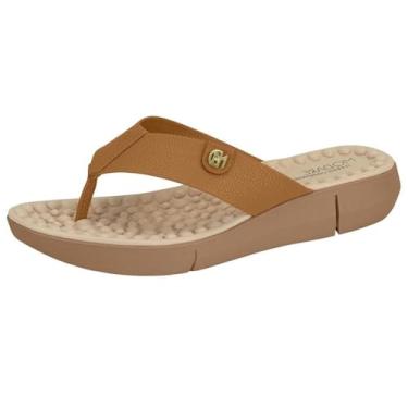 Imagem de Tamanco Feminino de Dedo Modare – Casual, Ultra Conforto e Estiloso, Camel - 34