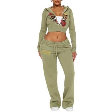 Imagem de Agasalho de treino Glitrandi, moletom com estampa de moda e moletom re