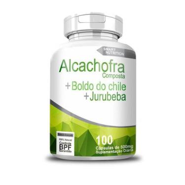 Imagem de Alcachofra Composta 500Mg 100 Cápsulas - 4 Elementos