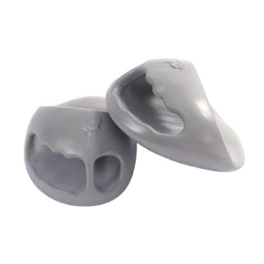 Imagem de Wzmzjy Sapatos Antiderrapantes Macios com Estampa de Garra de Gato para Uso Interno, para Mulheres E Meninas Adultas, ótimos para Exercícios, Cinza