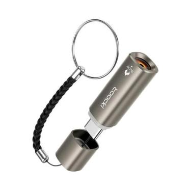 Imagem de Isqueiro Elétrico Tipo C Mini Portátil Sem Chama Compacto Para Viagens