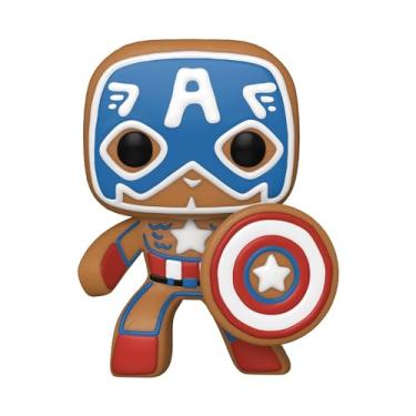 Imagem de Pop Funko 933 Captain America Marvel Holiday