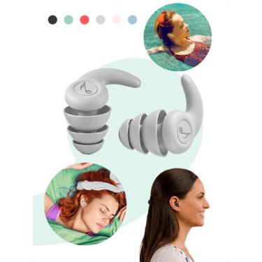 Imagem de Kit Tampão Ouvido 2 Pares Protetor Auricular Dormir Natação - Klizz, C