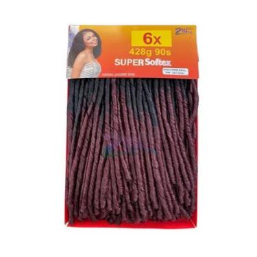 Imagem de Cabelo Cacheado Nina Softex Pacotão 428gr 6 Em 1 - Zhang Hair, OMBRE V