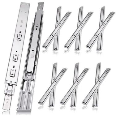 Imagem de Drawer Slides JI2OOYI Soft Self Close de 16 polegadas (12 unidades)