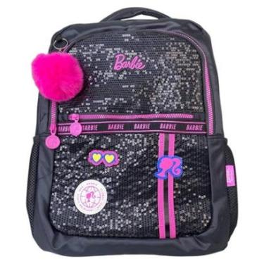 Imagem de Mochila Barbie Luxcel com Pompom MS49931-Unissex