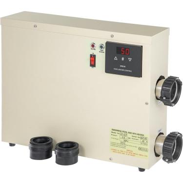 Imagem de Máquina De Banho Sauna Doméstica, Aquecedor De Água Digital Elétrico De 11kw, Termostato, Aquecedor De Piscina, Spa, Banheira De Hidromassagem, Aquecimento Com Temperatura Ajustável