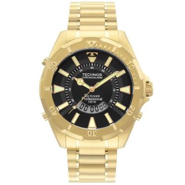 Imagem de Relógio Technos Masculino Skydiver Dourado - WT205FLN/4P