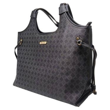 Imagem de Bolsa Feminina Estampa Geométrica Elegante Moderna Chenson