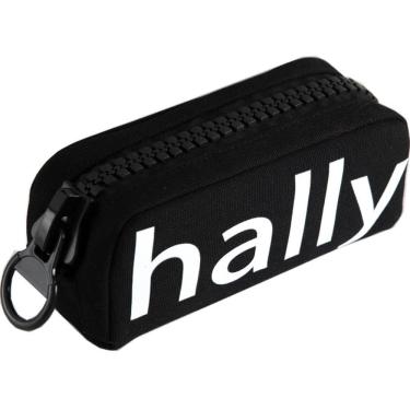 Imagem de Estojo de lápis de lona preta de grande capacidade em estilo japonês