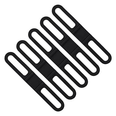 Imagem de Luqeeg 5 Peças Suporte de Bandagem de Silicone para Ciclismo de Bicicleta para Montagem Em Lanterna, Adequado para Veículos Elétricos de Mountain Bike, Bandagem Elástica Inovadora