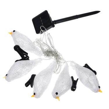 Imagem de 1pc Solar LED Robin Bird String Light for Outdoor Garden Decoration Fairy Lamp for Patio Balcony and Lighting