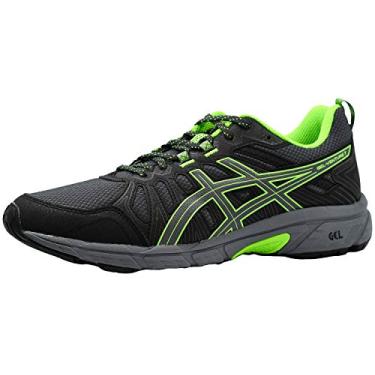 Imagem de ASICS Gel-Venture 7 masculino, Grafite cinza/verde Gecko, 8