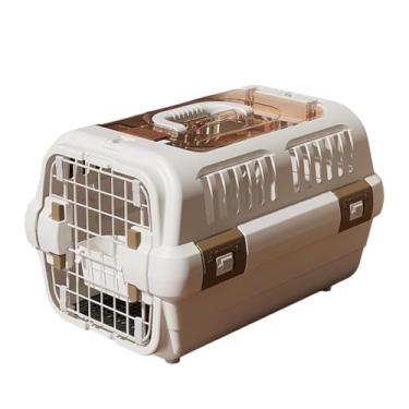 Imagem de Fxzqgnh Caixa de Transporte Versátil para Gatos E Cães, Ideal para Levar Seu Pet a Passeios. Perfeita para Transportar Filhotes E Gatinhos, L com claraboia
