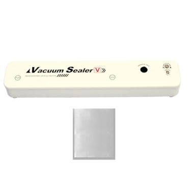 Imagem de Máquina De Vedação A Vácuo - Armazenamento De Alimentos Hermético Reutilizável Sem Fio | Máquina Seladora a Ar com 100 Sacos de Vácuo,para Conservação de Carne Crua e Frutos do Mar no Frigorífico e