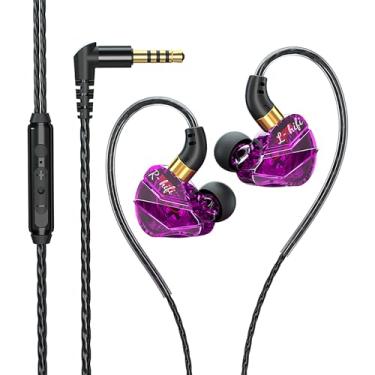 Imagem de KASOTT Ears Equation S16 - Driver dinâmico de berílio no monitor auricular, fones de ouvido com fio HiFi, fones de ouvido para jogos, fones de ouvido IEM híbridos, cabo IEM para músicos amantes de