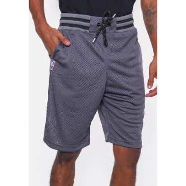 Imagem de Bermuda NBA Sintética Team Logo Brooklyn Nets Masculino-Masculino