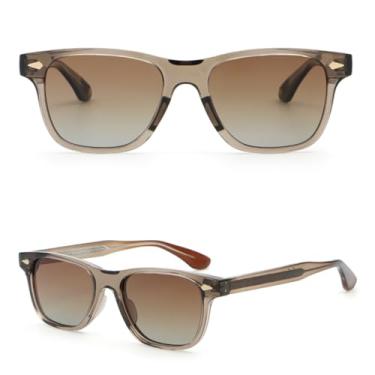 Imagem de VFDHN Óculos de Sol Fashion Feminino Verde Marrom Polarizado Masculino Feminino Estilo Verão UV400(4)