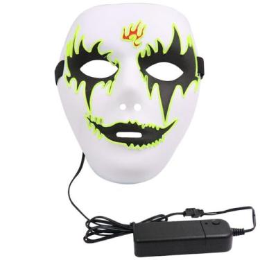 Imagem de Máscara LED Hiphop Full Face Luminous Cosplay Costume Prop - yiweisai