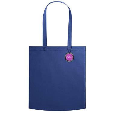 Imagem de Sacola Ecobag em TNT Premium Termo Selado 38x41cm Aid TopGet (Azul)