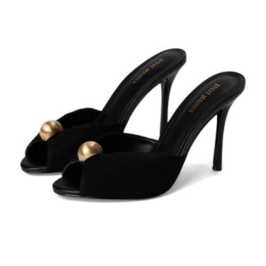 Imagem de Steve Madden Priya feminina, Preto/dourado, 36
