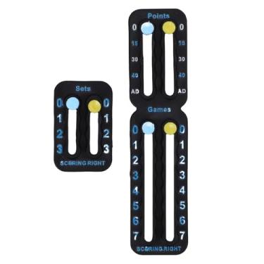 Imagem de RiToEasysports Marcador de Pontuação do Tênis, Portátil Leve Placar de Pontuação de Pequeno Portátil para a Competição de Jogos para Pontos (Preto)