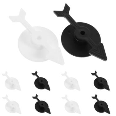 Imagem de SUPVOX 10 peças de ponteiros de jogo de flecha de plástico DIY acessórios de jogo de tabuleiro para adultos flechas giratórias para atividades envolventes em sala de aula, festas, diversão