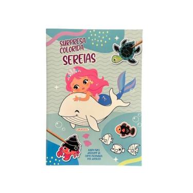 Imagem de Livro - Surpresa Colorida: Sereias - Raspe para descobrir as cores esc