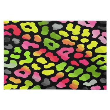 Imagem de CEBUGI Tapete de área 60 x 90 cm macio lavável tapete antiderrapante com suporte de borracha tapetes de área de impressão animal para sala de estar, quarto, decoração de casa