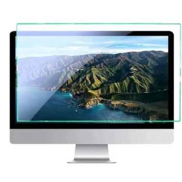 Imagem de Protetor de tela antirreflexo com bloqueio de luz azul para computador, filtro de bloqueio de luz azul de 20 a 24 polegadas, filtro de luz solar e luz azul, proteção diagonal antirarranhões, 24 pol
