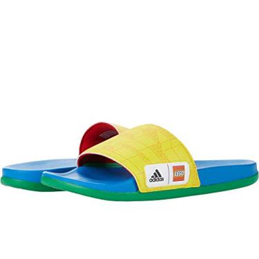 Imagem de Adidas infantil Adilette CLF+ K, Black/Black, 4 Big Kid