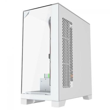 Imagem de GABINETE GAMER MID TOWER SEM FAN SEM FONTE LIKETEC EMPIRE SNOW LC-AT-EMPIRE-2092